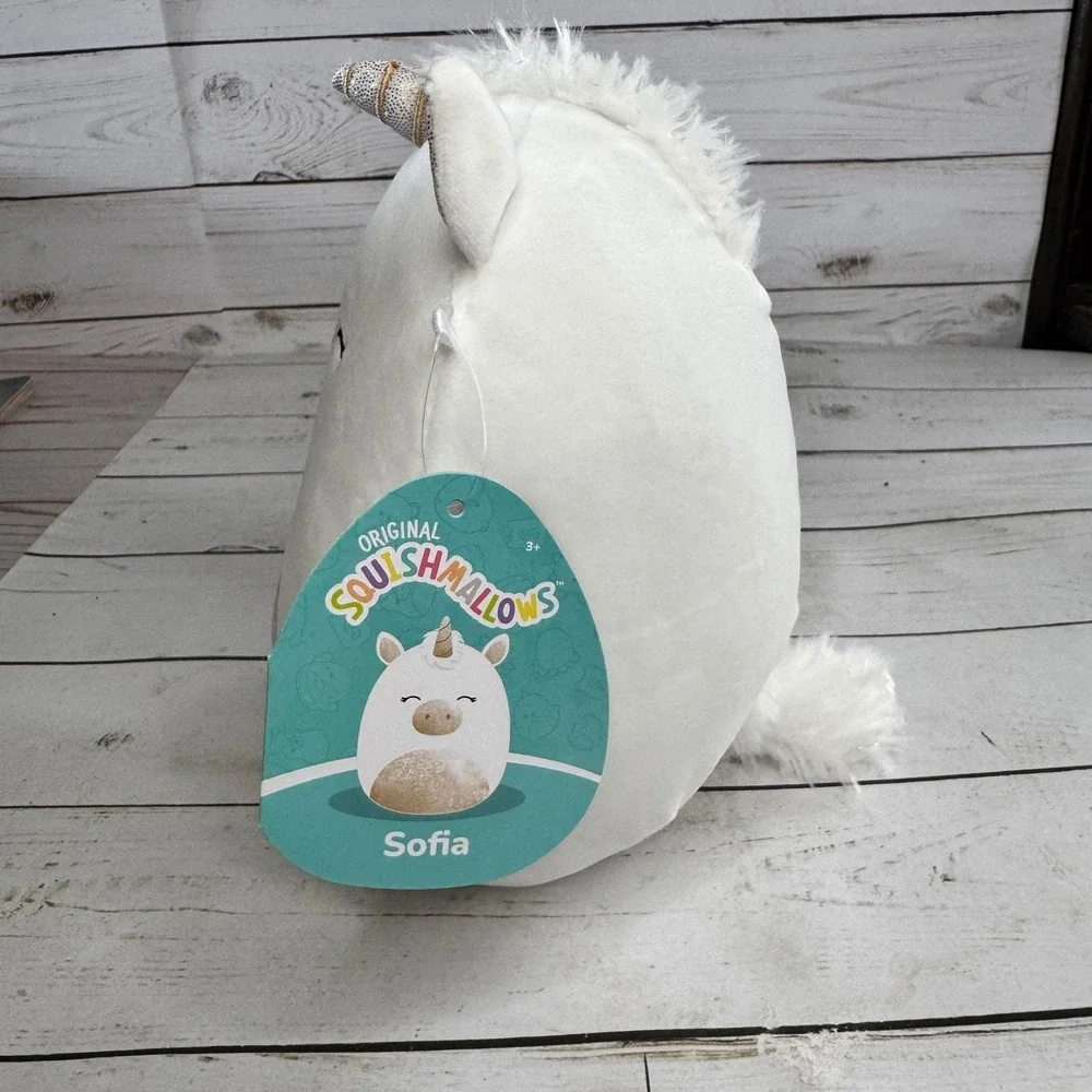 Squishmallows Sofia White Unicorn‎ 8